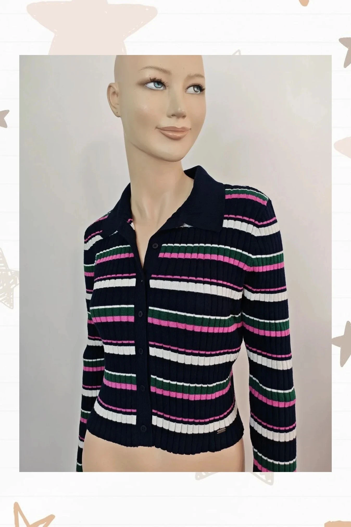 Rebeca tipo polo de punto Pepe Jeans S/M
